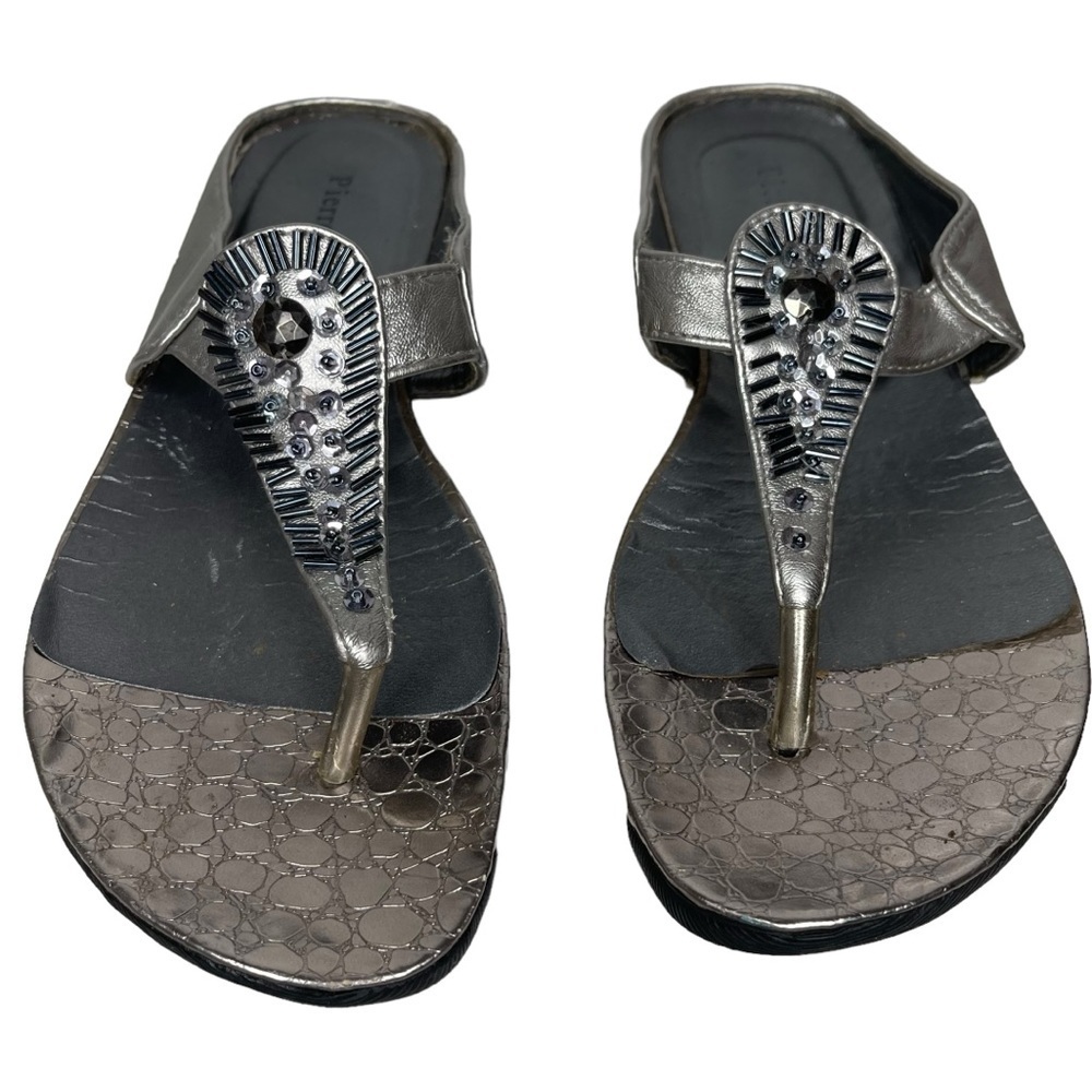 Pierre‎ Dumas Beaded Sandals